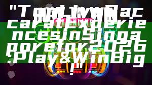 "Top Live Baccarat Experiences in Singapore for 2026: Play & Win Big!"